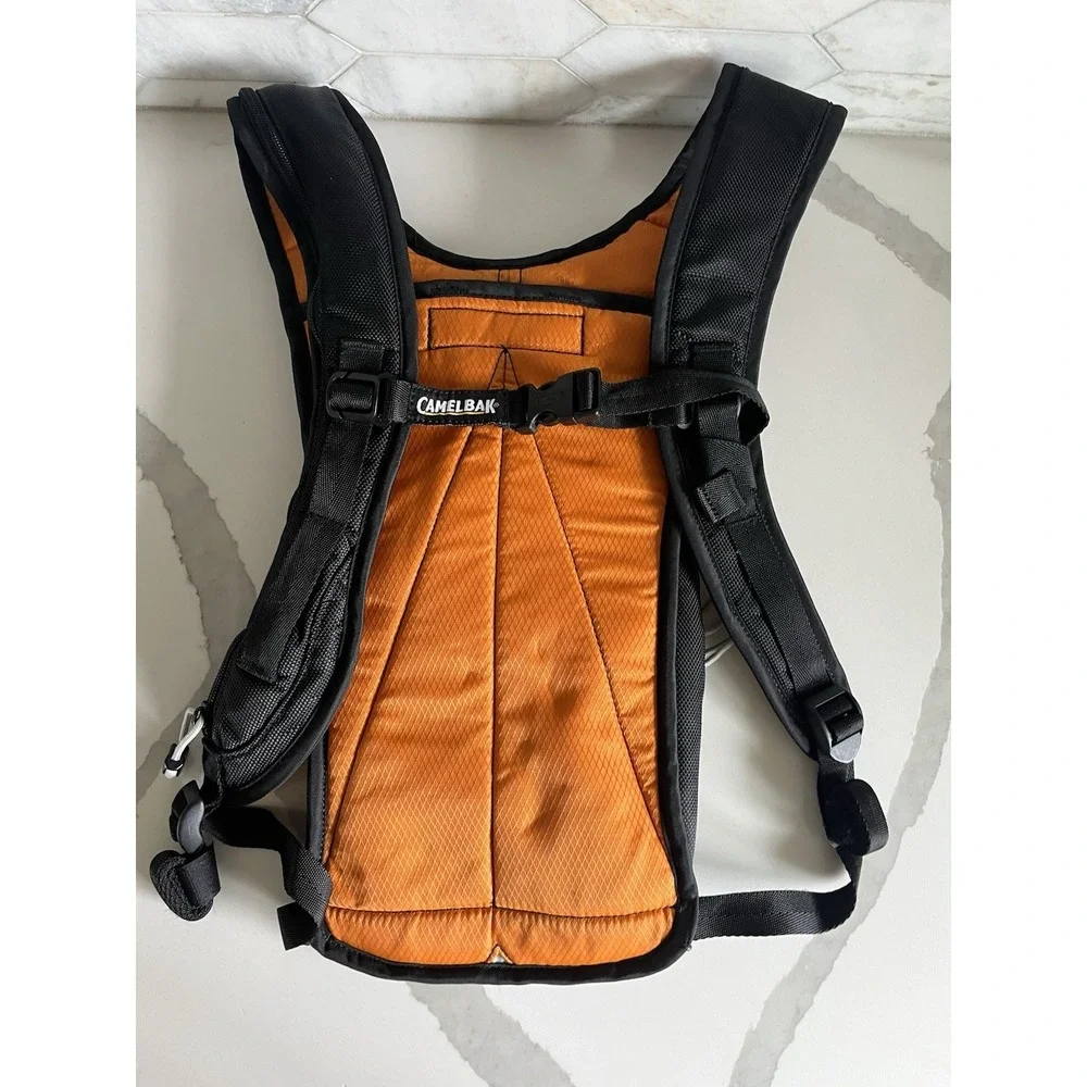 CamelBak Zoid Hydration Pack 70 oz/ 2L Insulated Reservoir Grey/Orange